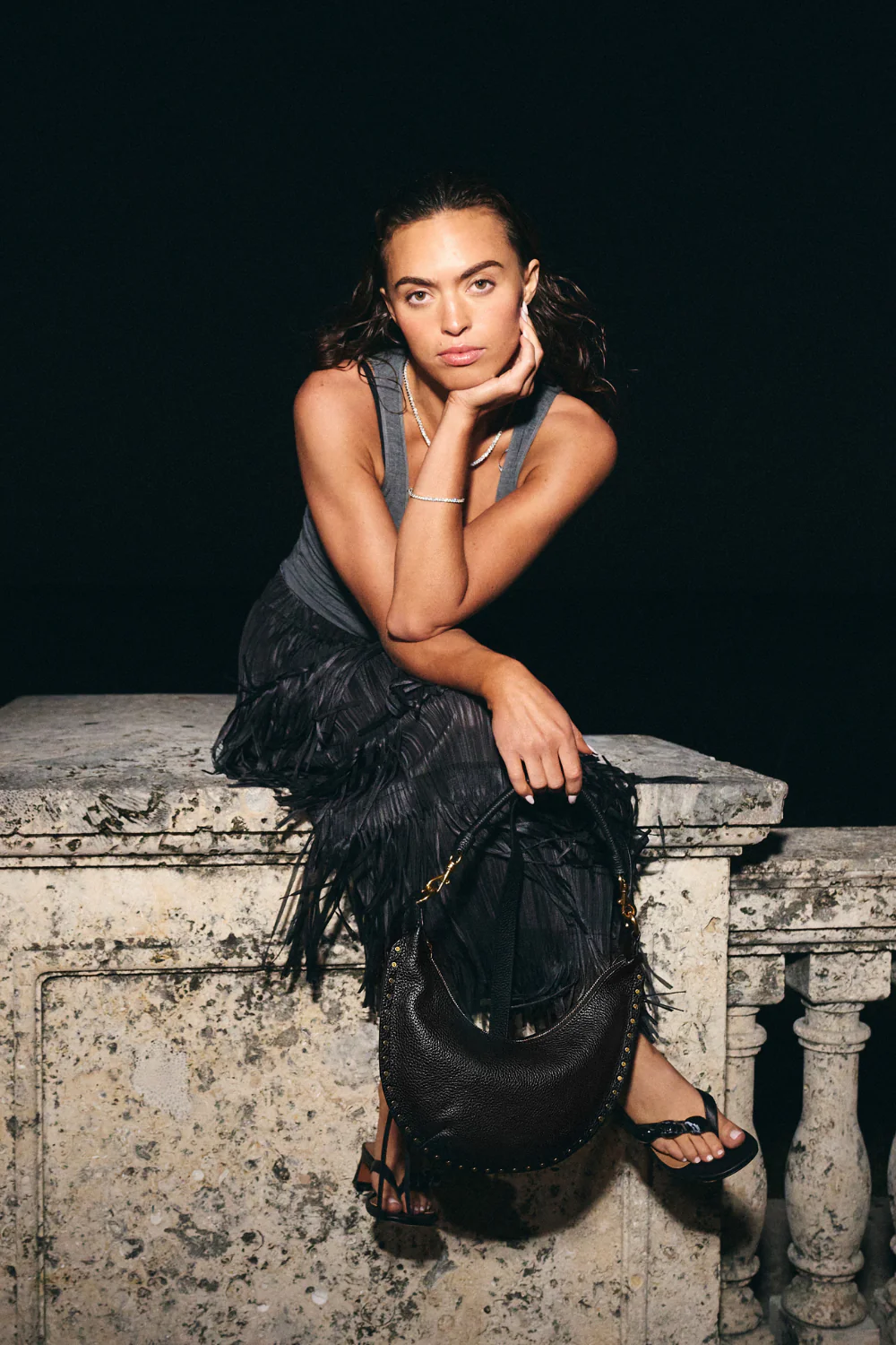 Darren Small Crescent Crossbody - Image 4