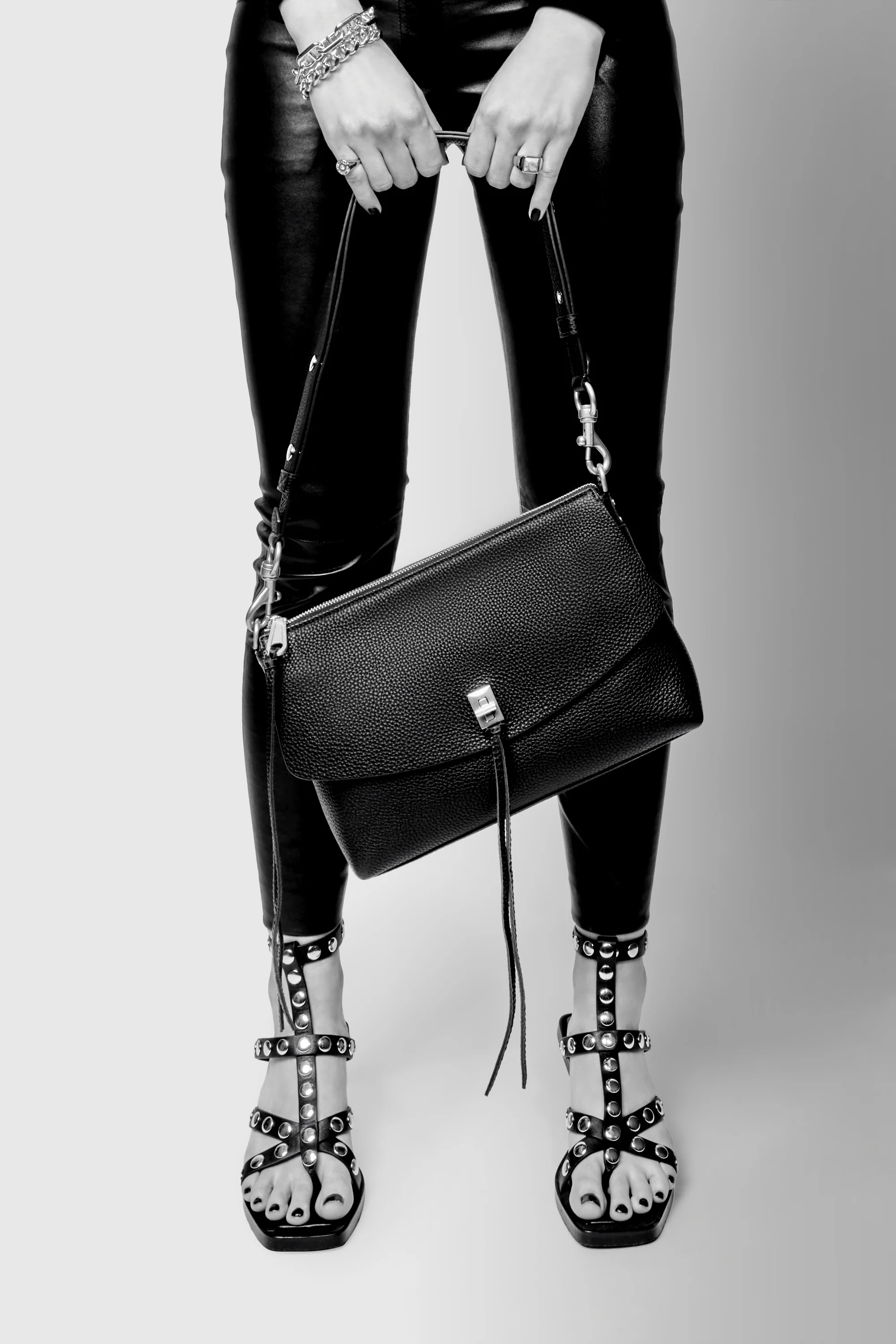 Darren Top Zip Shoulder Bag - Image 4