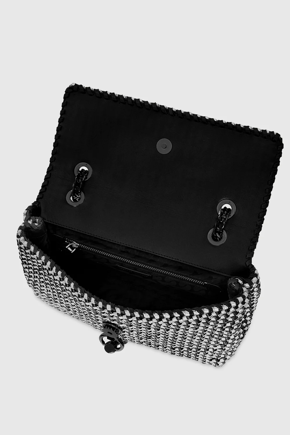 Edie Woven Medium Crossbody - Image 3