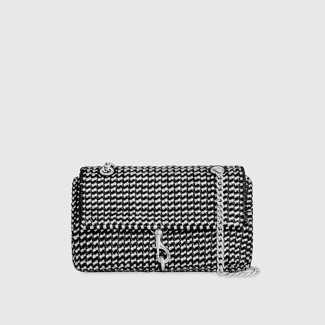 Edie Woven Medium Crossbody - Image 6