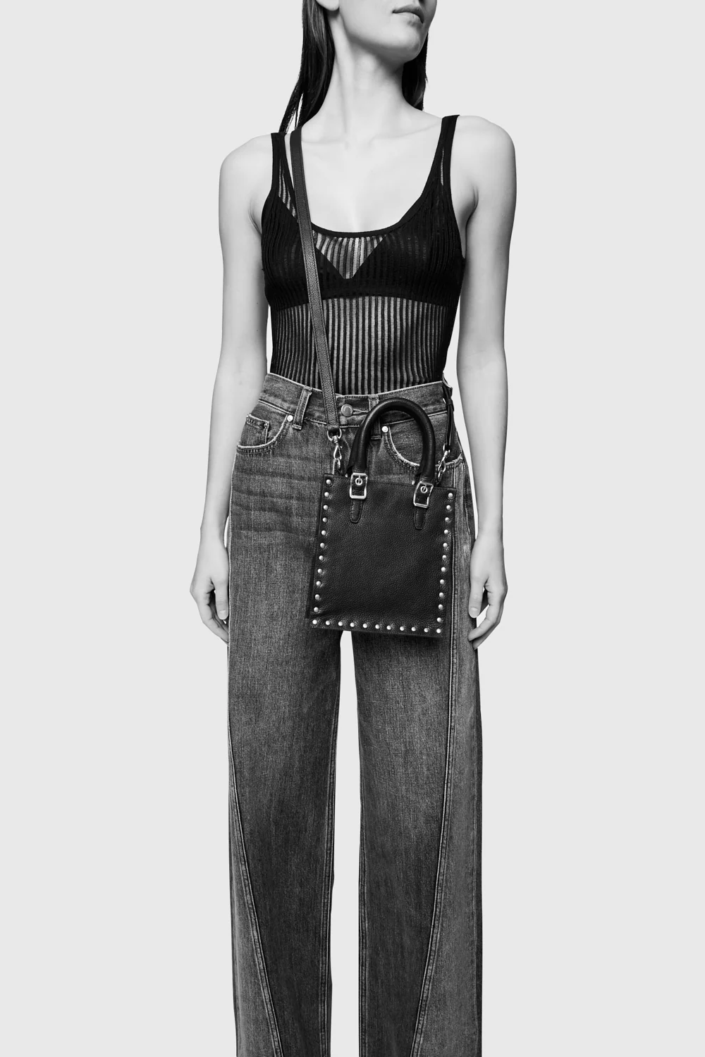 Studded Mini Tote - Image 4