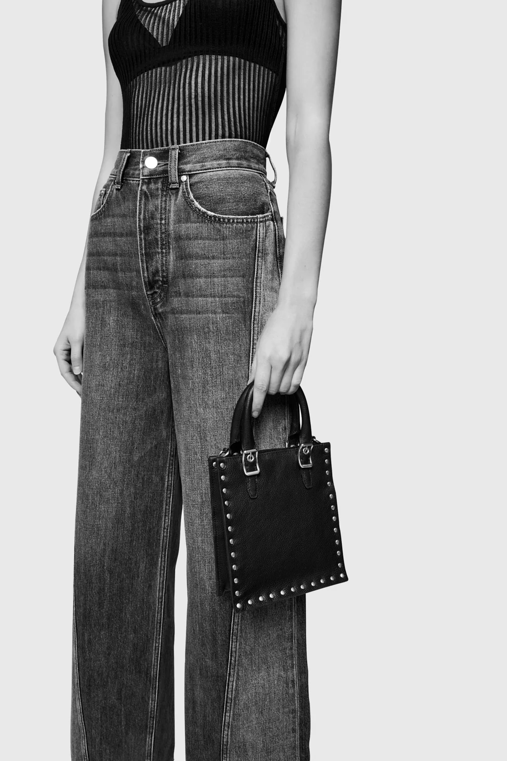 Studded Mini Tote - Image 5